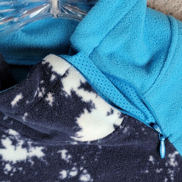 Columbia Pullover Womens Medium Long Sleeve 1/4 Side Zip Front Pocket - Picture 7 of 10